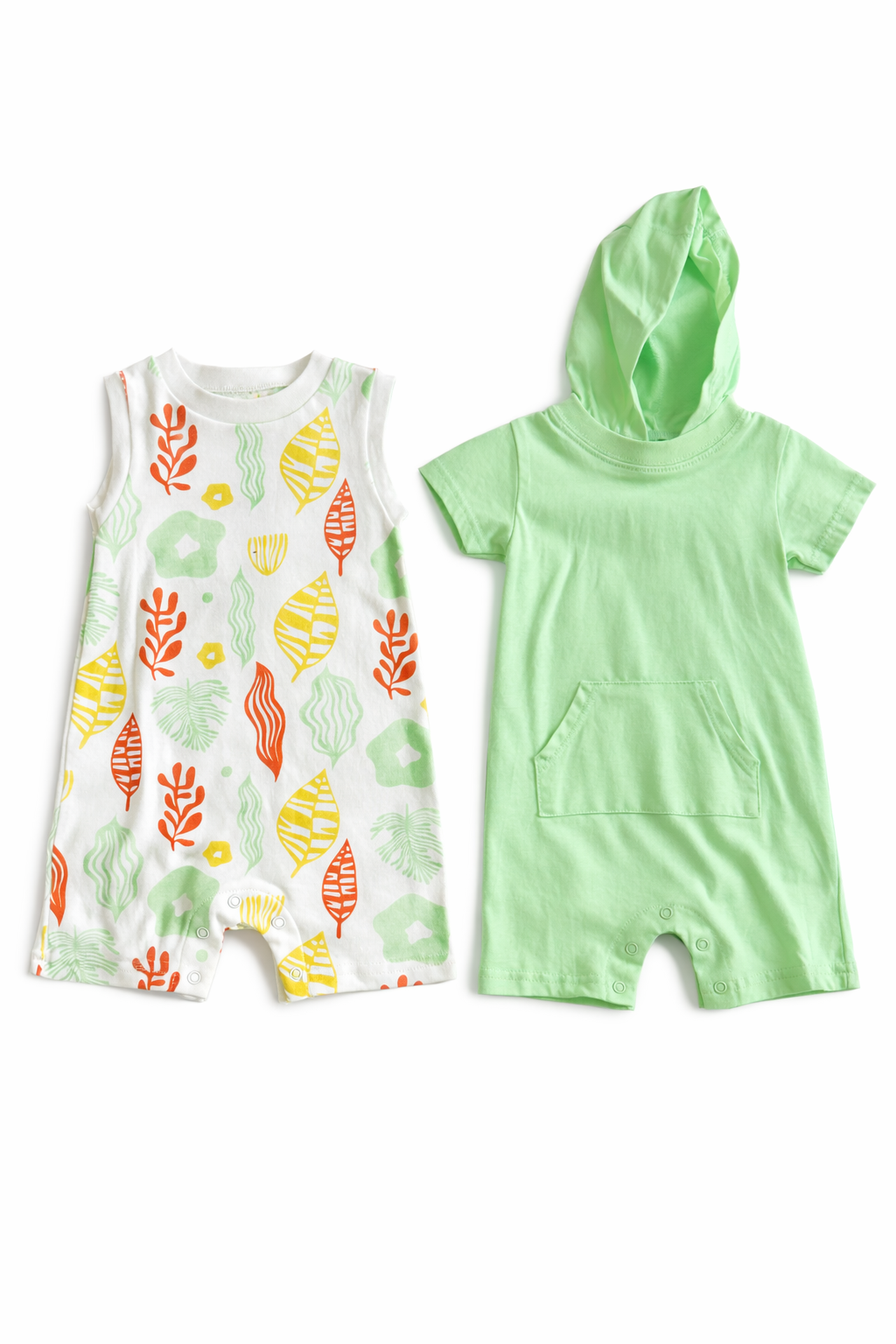 Cute Koala 2 Pcs  Romper With Hoodie