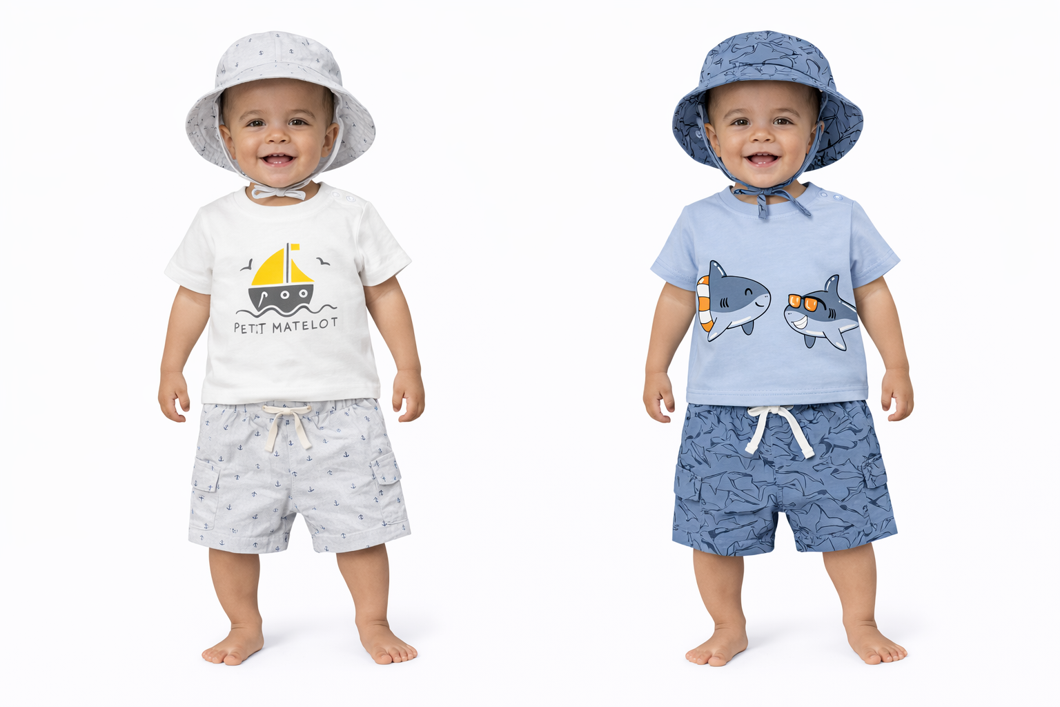 Cute Koala 3 Pcs Boys Set With Hat