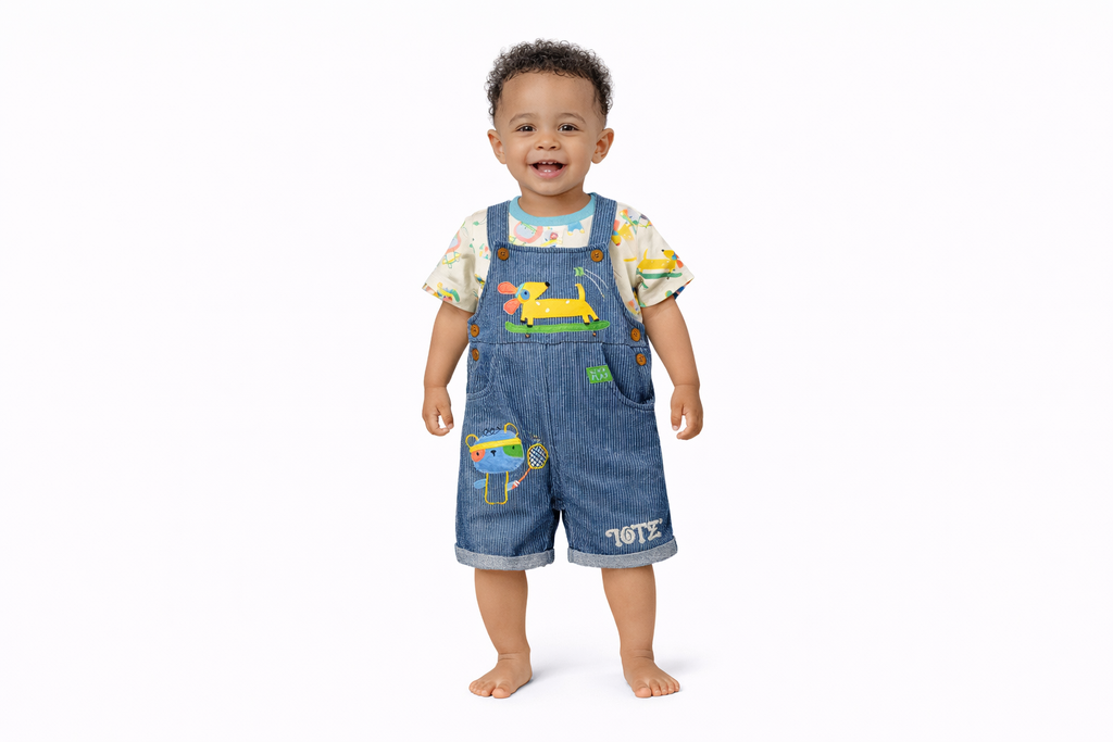 Lily & Jack 2 Pcs Dungaree Boys Set