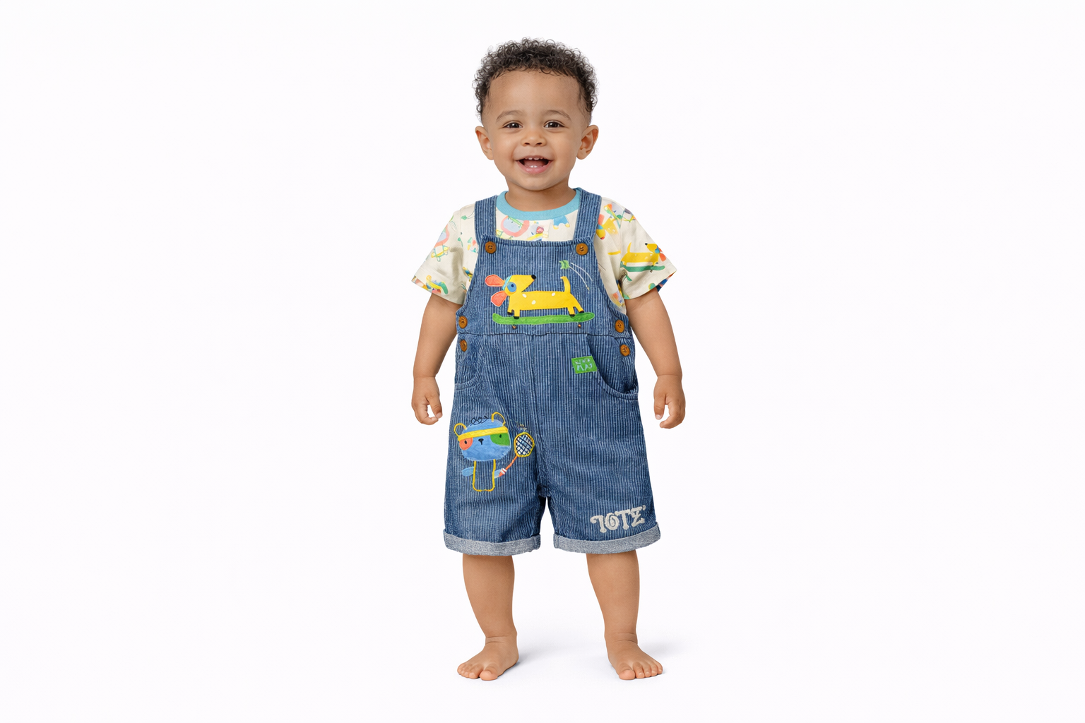 Lily & Jack 2 Pcs Dungaree Boys Set