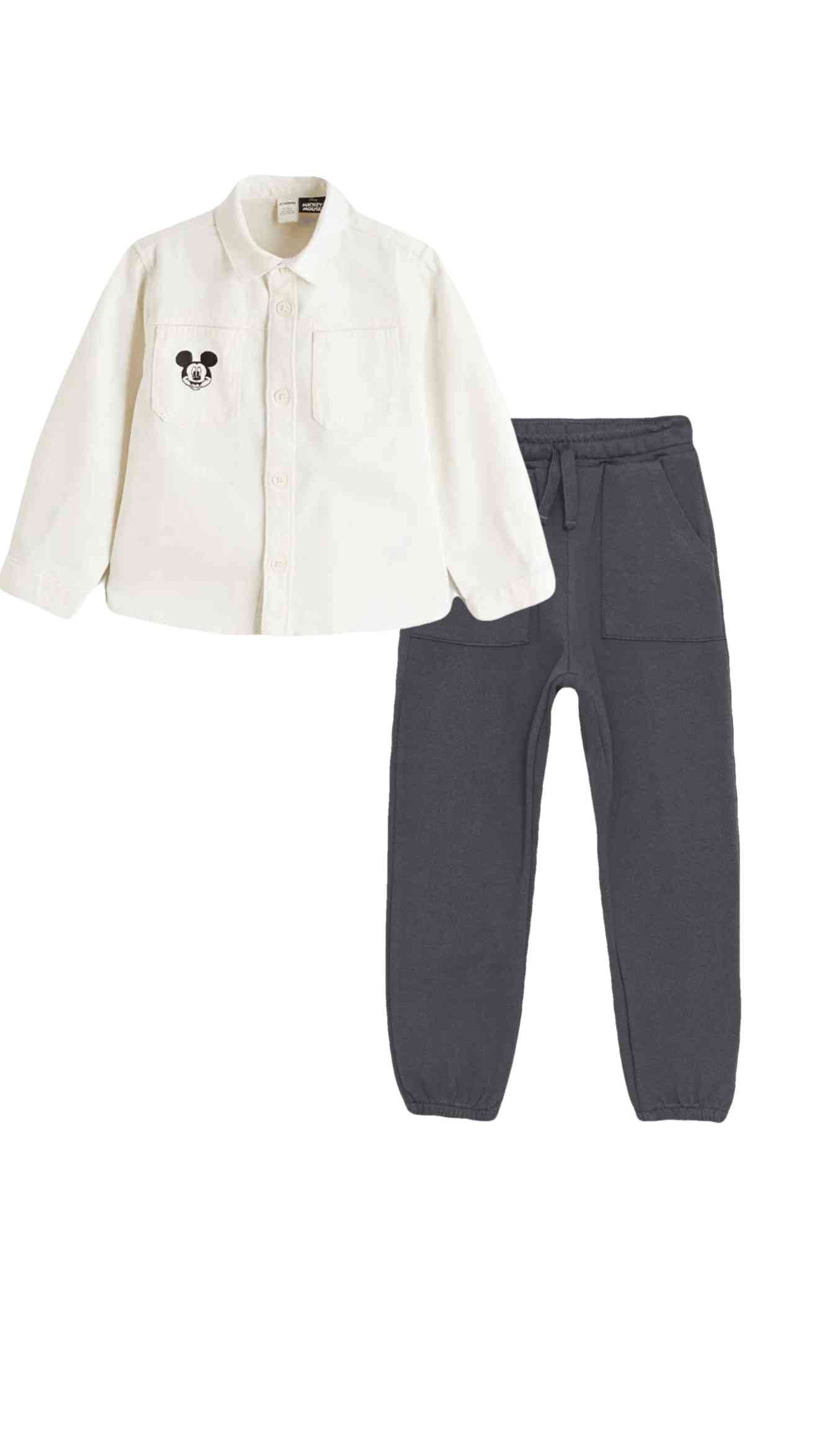 Nara 2 Pcs Demin Jacket And Jogger Set Boys