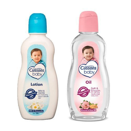 Cussons Baby Oil 100-200ml