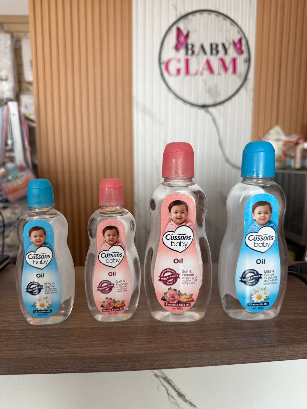 Cussons Baby Oil 100-200ml