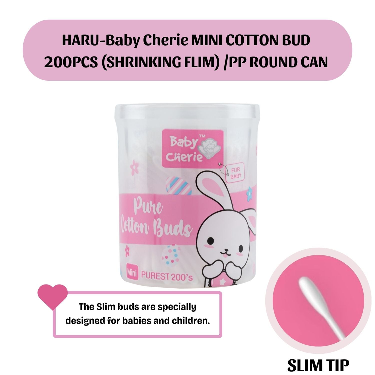 Baby Chere 100pcs Cotton Bud