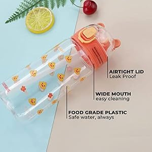 Lucky Game Straw Water Bottle