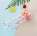 Lucky Game Straw Water Bottle