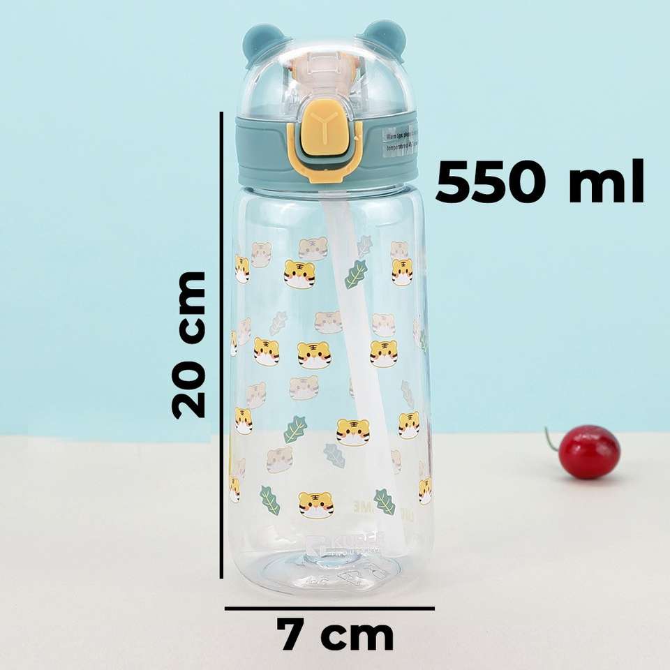 Lucky Game Straw Water Bottle